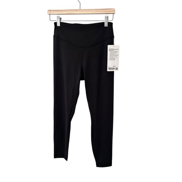 Lululemon Wunder Under SmoothCover High-Rise Tight 25" Size 8 Black NWT - Picture 4 of 7
